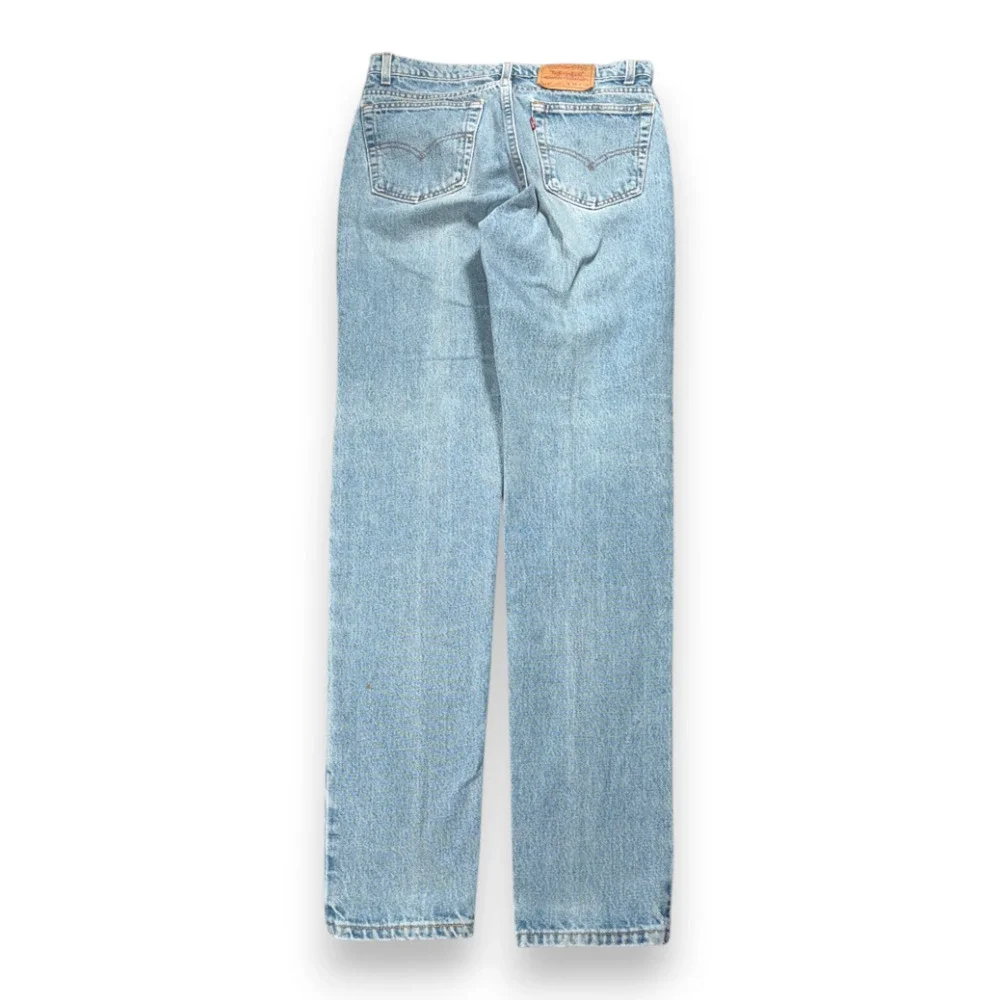 Vintage Levis Jeans Mens 34x36 Blue 512 Light Wash Denim Slim Tapered USA 90s
